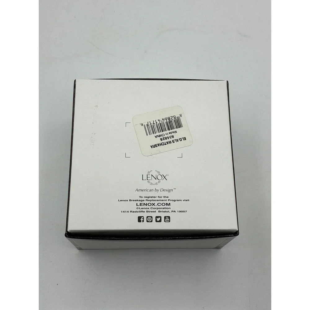 Lenox American by Design Silver Tone Charm Watch and Bracelet Set 834828